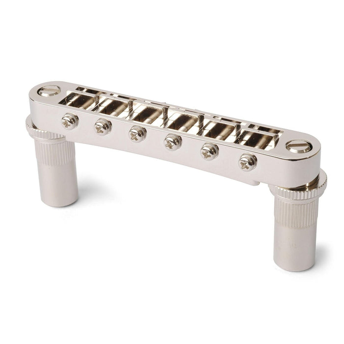 Gotoh Tune-o-matic Bridge with Studs/Bushings, Nickel