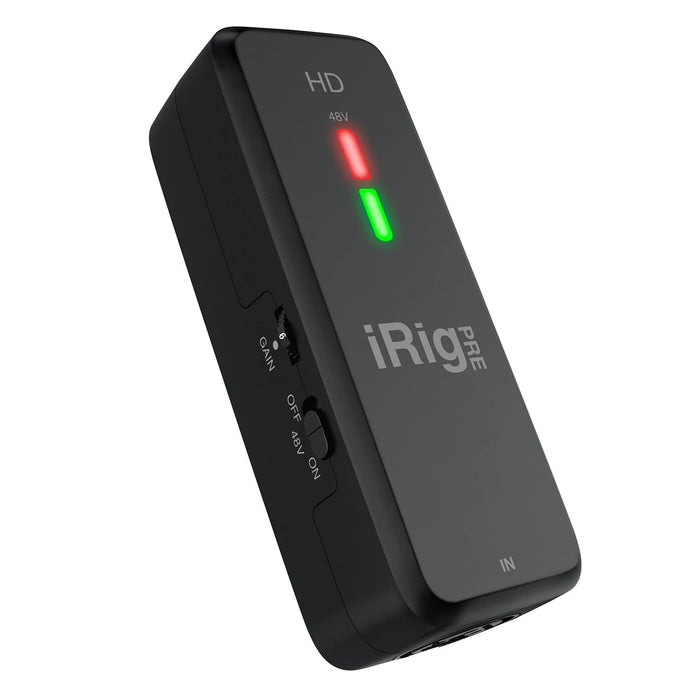 IK Multimedia iRig Pre HD iOS Microphone Preamp & Interface