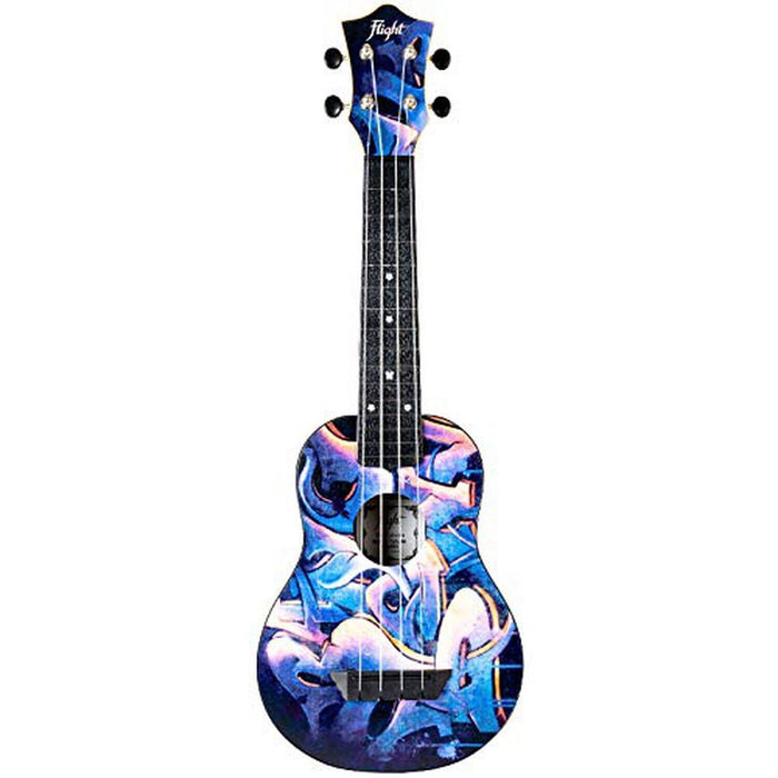 Flight Ukuleles Graffiti Travel Soprano Ukulele (TUS40)