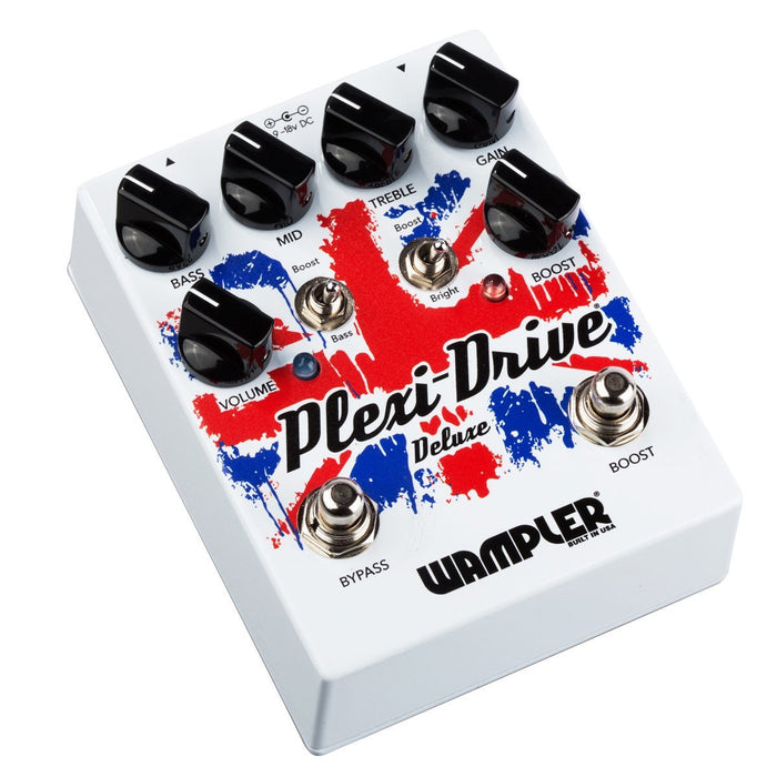 Wampler Pedals Plexi-Drive Deluxe V2 Distortion/Overdrive Effects Pedal