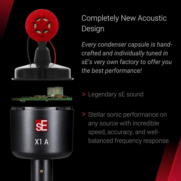 SE Electronics Large-diaphragm Condenser Microphone (X1 A)