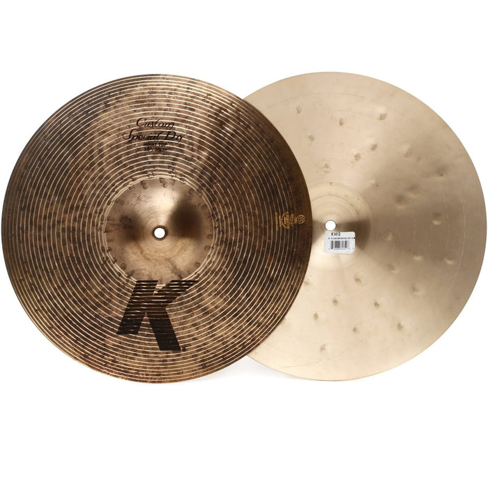 Zildjian 15 inch K Custom Special Dry Hi-hat Cymbals (K1413)