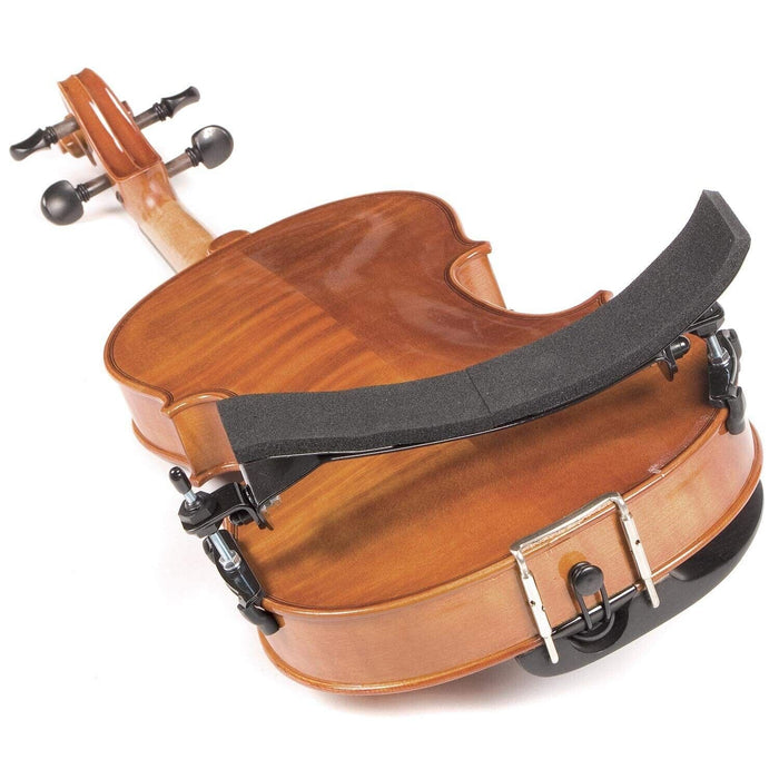 Bonmusica - 4/4 Full size, adjustable, violin shoulder rest in metal