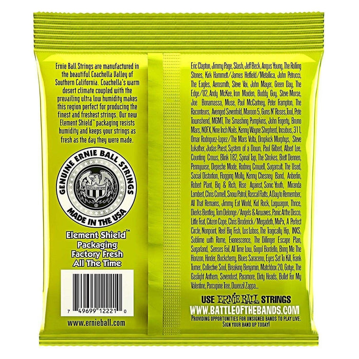 Ernie Ball 2221 Nickel Regular Slinky Electric Guitar Strings (3-pack)