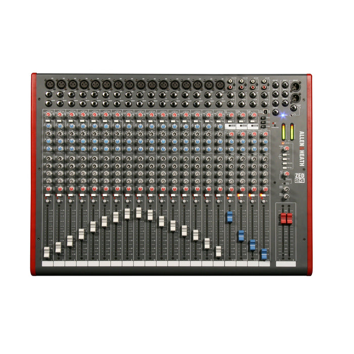 Allen & Heath 24-channel Mixer with USB Audio Interface (ZED-24)